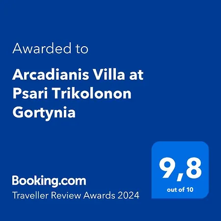 Willa Arcadianis At Psari Trikolonon Gortynia Psárion